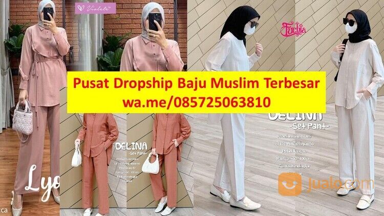 Pusat Dropship Baju Muslim Murah di Jawa Timur | wa.me/085725063810