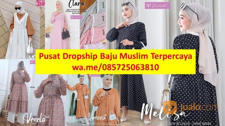 Pusat Dropship Baju Muslim Murah di Jawa Timur | wa.me/085725063810