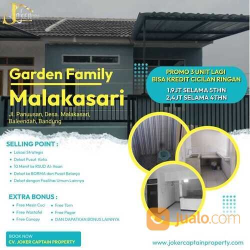 Rumah murah KPR cicilan ringan