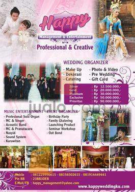 Happy Wedding Organizer Entertainment Semarang Jualo