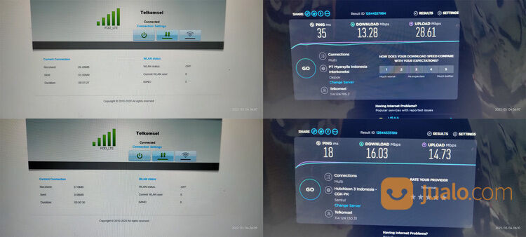 4G LTE USB Modem Dongle Huawei Megafon, Kondisi Mulus+Fullset & BONUSS
