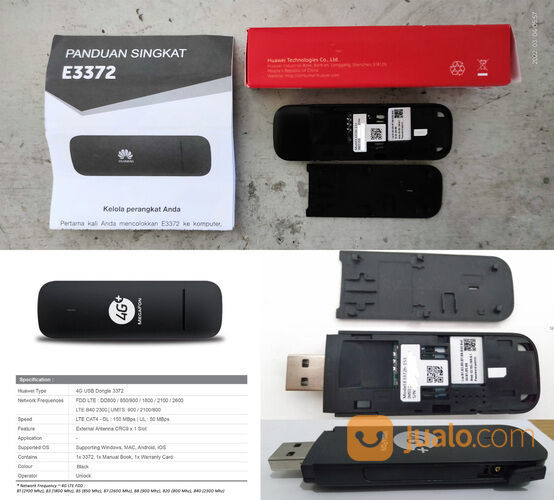 4G LTE USB Modem Dongle Huawei Megafon, Kondisi Mulus+Fullset & BONUSS