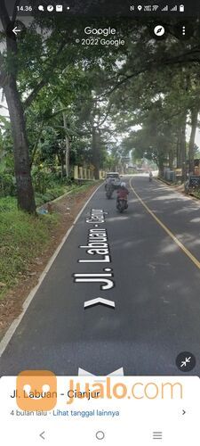 Tanah murah di cugenang kab Cianjur pinggir jalan raya nasional