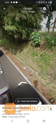 Tanah murah di cugenang kab Cianjur pinggir jalan raya nasional