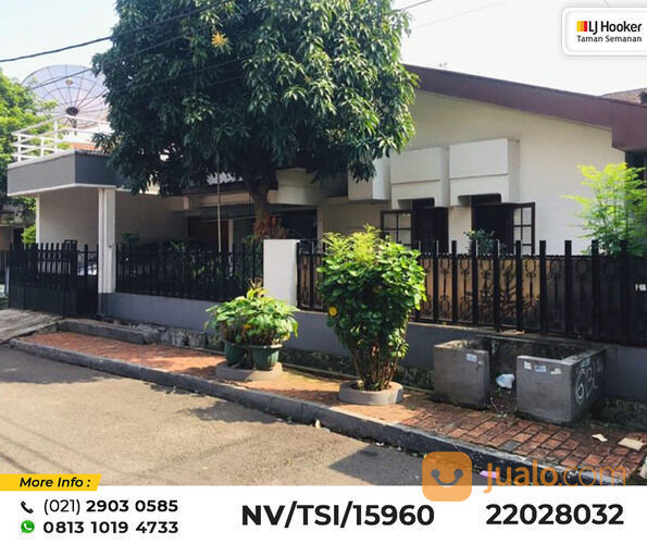 (TSI/15960) Rumah Taman Alfa Indah, Joglo, 252 m², 1¼ Lt, SHM
