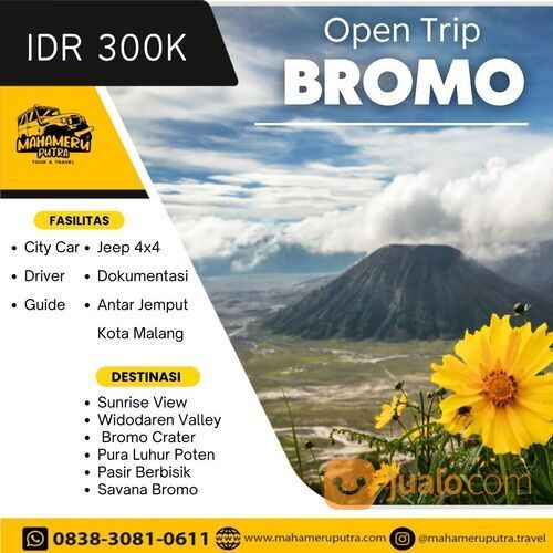 Paket Bromo Sunrise - Open Trip Bromo Murah dari Malang