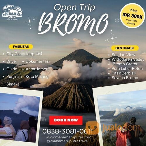 Paket Bromo Sunrise - Open Trip Bromo Murah dari Malang