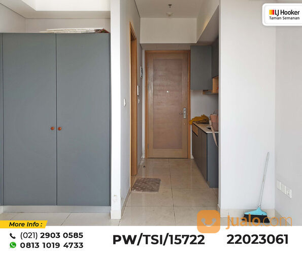 (TSI/15722) Apartemen Taman Anggrek Residence, Tower Daffodil, Jakarta Barat, 26 m², Lt. 27, PPJB