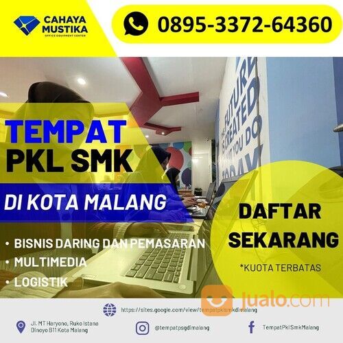 WA 0895-3372-64360, Tempat Magang SMK Multimedia Di Kota Malang