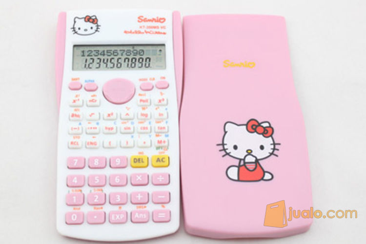 Kalkulator Scientific Hello Kitty Sanrio Sin Cos Tan