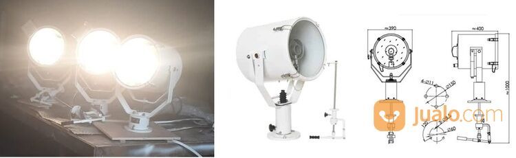 cabin control marine search light TG-27,lampu sorot kapal laut tg27