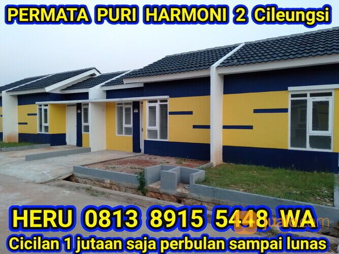 PERMATA PURI HARMONI 2 Cileungsi Rumah Subsidi Murah Cicilat Flat Sampai Lunas