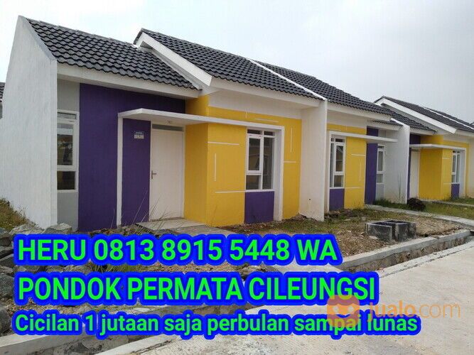 PONDOK PERMATA CILEUNGSI Rumah Murah Subsidi Cicilan Tetap Sampai Lunas