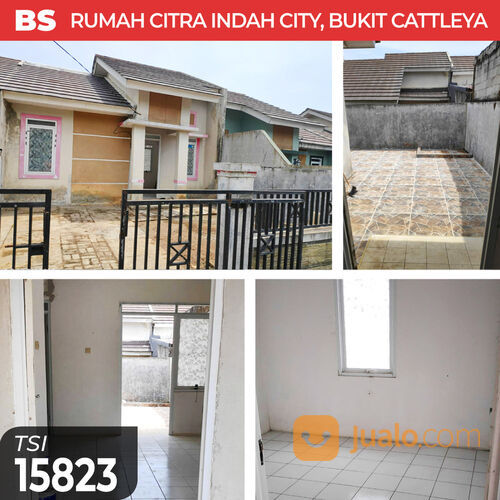 (TSI/15823) Rumah Citra Indah city, Cluster Bukit Cattleya, Jonggol, 6x15 m², 1 Lt, HGB