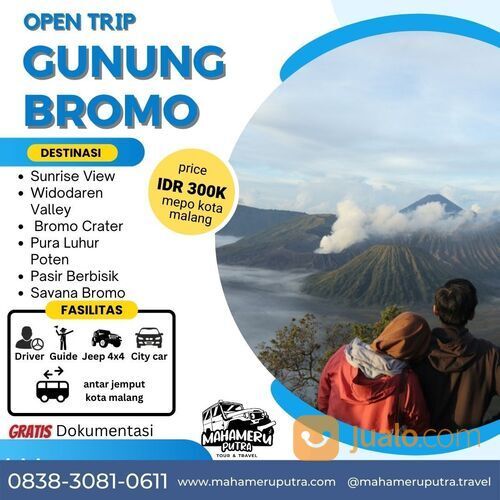 Open Trip Bromo - Paket Wisata Bromo Murah Mepo Malang