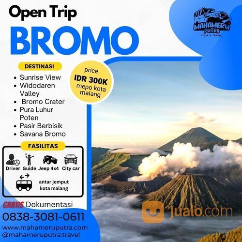 Open Trip Bromo - Paket Wisata Bromo Murah Mepo Malang