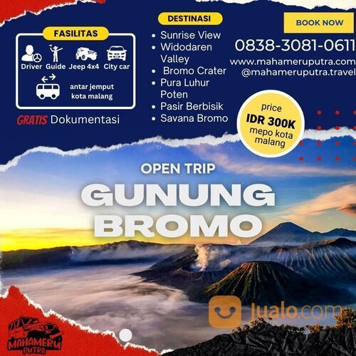 Open Trip Bromo - Paket Wisata Bromo Murah Mepo Malang