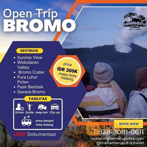 Open Trip Bromo - Paket Wisata Bromo Murah Mepo Malang