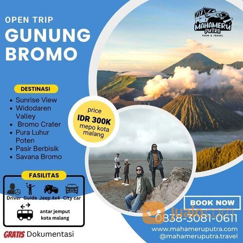 Open Trip Bromo - Paket Wisata Bromo Murah Mepo Malang