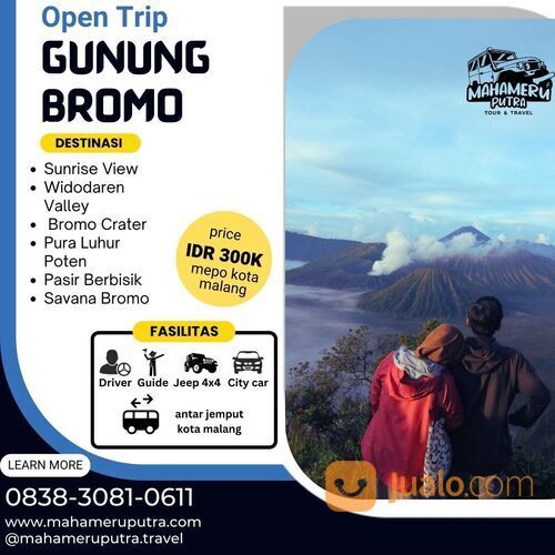 Open Trip Bromo - Paket Wisata Bromo Murah Mepo Malang