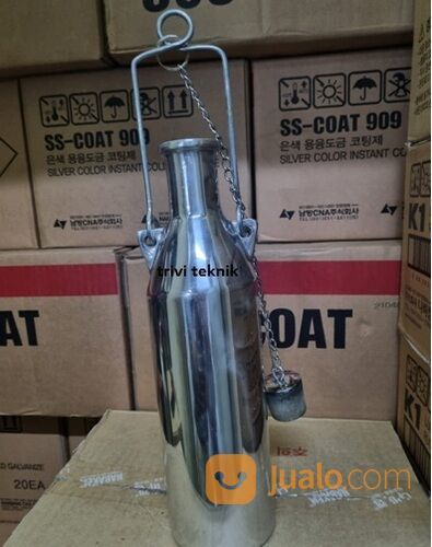 sampling sample can weighted beaker sus,botol sampel minyak di Kota ...