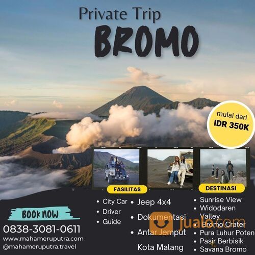 Open Trip Bromo Sunrise Setiap Hari - Harga Terjangkau