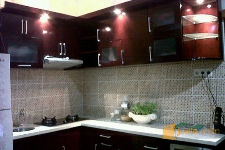 kitchen set, backdrop tv, partisi, buffet, almari