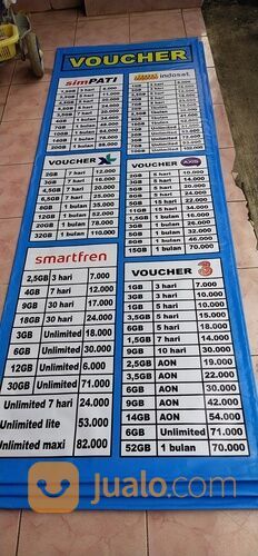 PROMO CETAK SPANDUK, BANNER, STICKER MURAH