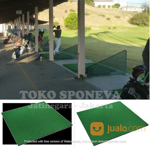 Lapisan Golf Driving Mat / Karpet Golf - Bahan Spon Eva Big Top Jumbo T 2CM