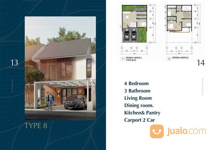 Rumah Modern Lokasi Terbaik, The Northbend Metland Cyber City