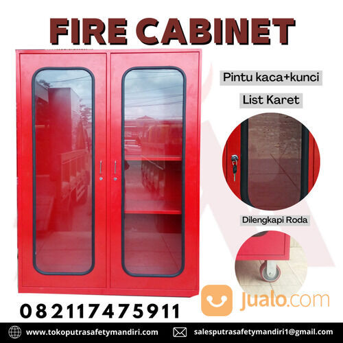 HYDRANT FIRE CABINET SAFETY LIST KARET LEMARI PENYIMPANAN APD DAMKAR