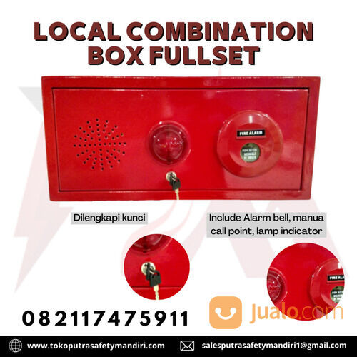 LCB LOCAL COMBINATION BOX KOTAK SIMPAN FULLSET FIRE ALARM SYSTEM DARURAT KEBAKARAN GEDUNG