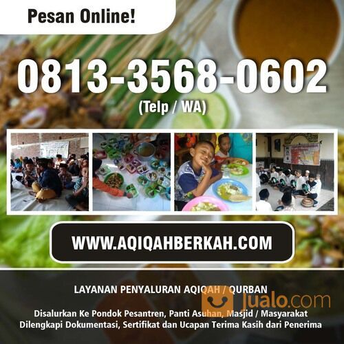 TELP 085749622504 Jasa Penyaluran Paket Aqiqah Parung Kuda Sukabumi