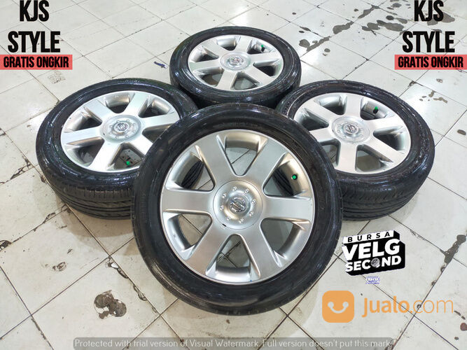 VELG MOBIL SECOND OEM NISSAN ELGRAND RING 17X6,5 BAUT 5X114,3 OFFSET 45 PLUS BAN