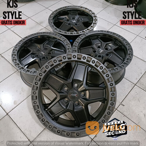 VELG MOBIL SECOND MODEL OFFROAD HSR WOLWAL R18X8 BAUT 5X114 ET40
