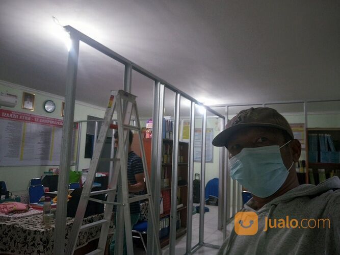 Harga Pasang Partisi Rangka Hollow Galvanis di PIK2, terbaru