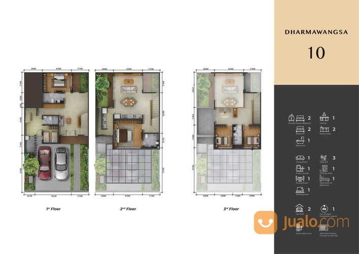Rumah Megah Nyaman Lokasi Premium di Dharmawangsa Home Bintaro Jaya