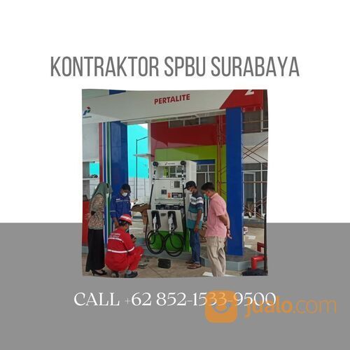 KONTRAKTOR BESAR, CALL +62 852-1533-9500, Kontraktor SPBU Melayani Surabaya