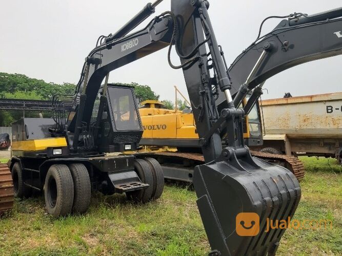 Wheel Excavator Kobelco model SK100W