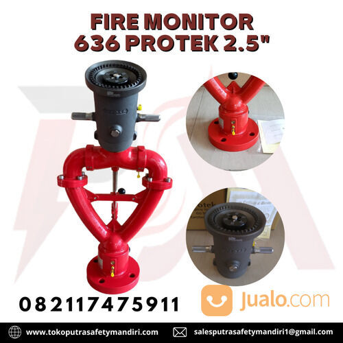 FIRE MONITOR LOVE INDUSTRIAL HYDRANT PROTEK STYLE 636 FLANGE 2.5 INCLUDE NOZZLE ALLOY ADJUSTABLE 823