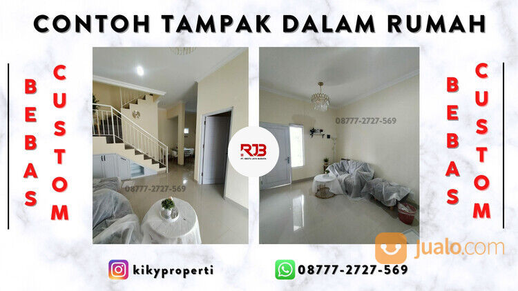 RUMAH MURAH 2 LANTAI DI BSD SERPONG DEKAT KUNINGAN PALMERAH TEBET KEMANG