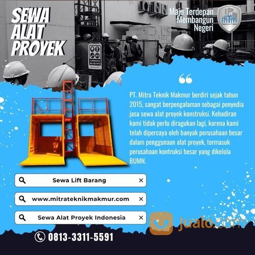 SEWA ALAT PROYEK TERBAIK DAN BERKUALITAS PT MITRA TEKNIK MAKMUR