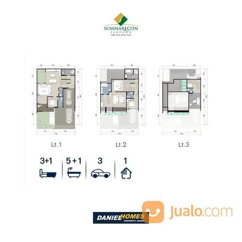 Rumah Mewah Keren Lokasi Terbaik di Cluster Heron Summarecon Serpong