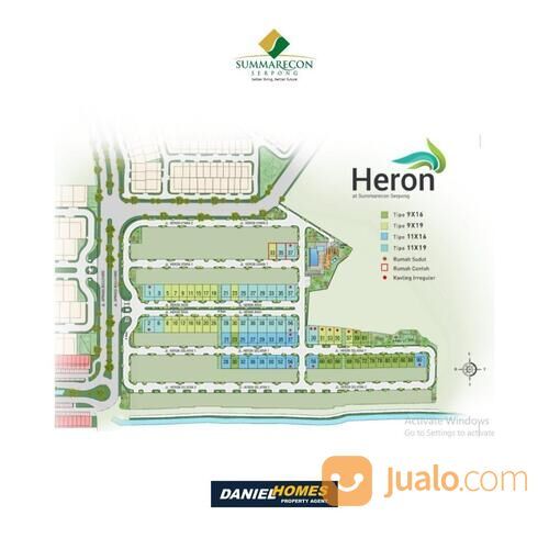 Rumah Mewah Keren Lokasi Terbaik di Cluster Heron Summarecon Serpong