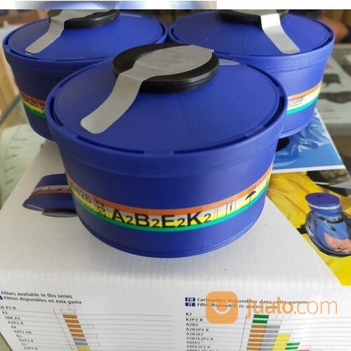 filter canister masker full face,respirator cartridge spasciani abek