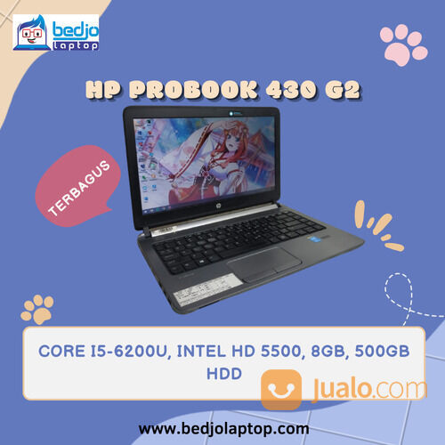 TERPECAYA, HP Probook 430 G2, Core i5-6200U, Harga Laptop HP di Malang, Laptop Terbaru di Malang