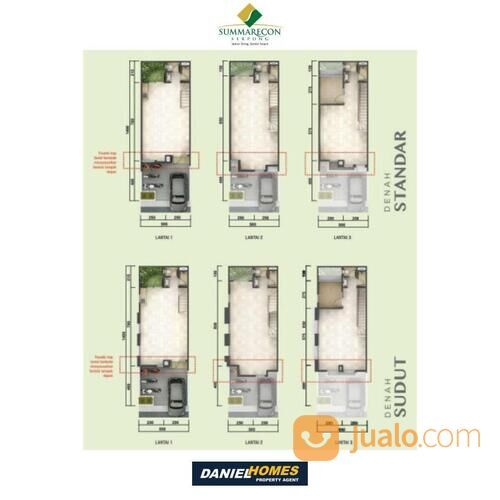 Rumah Kost Alloggio Murah Lokasi Premium di Summarecon Serpong