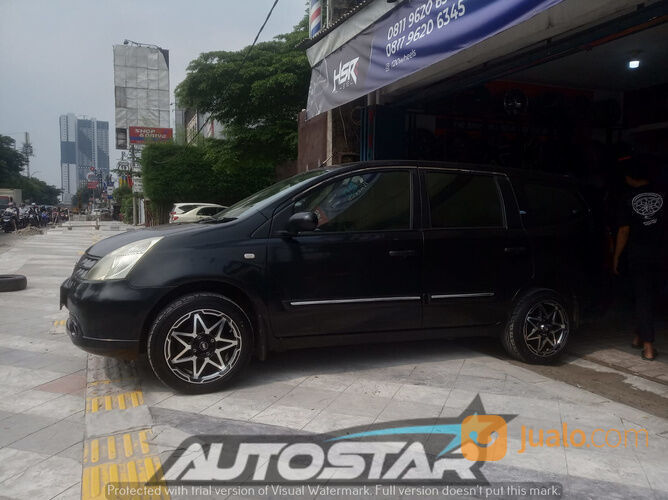 Modifikasi Mobil Livina Pakai Velg Hsr Wheel Tragah Ring 16