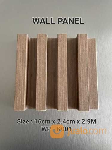 WPC Wallpanel Kisi Kisi Dinding Motif Kayu Tebal 20 mm