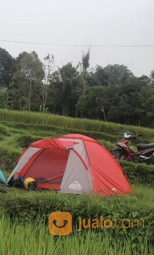 Tenda Camping Arei Arjuno B Merah Kapasitas 4 Orang